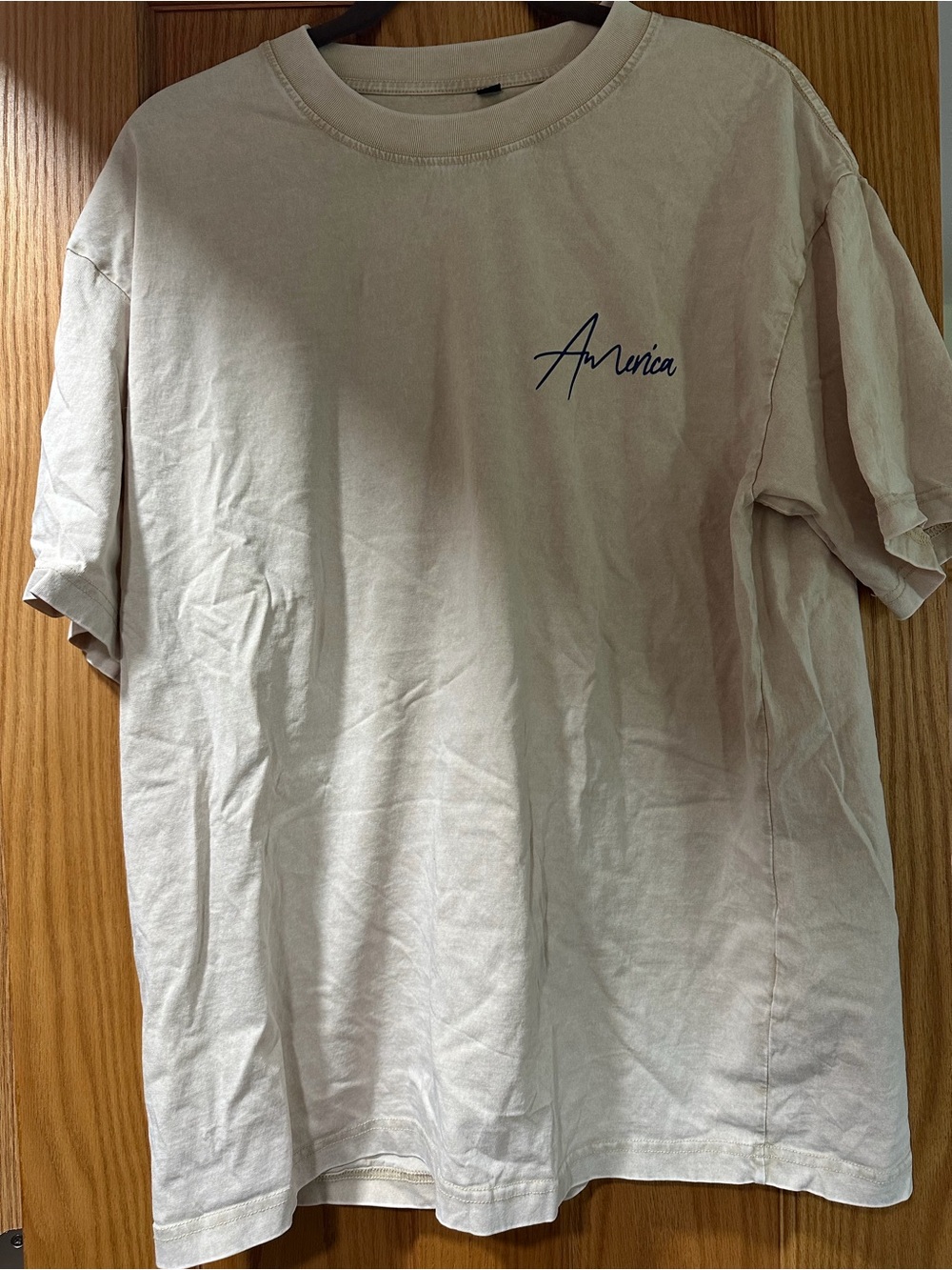 Beige America T-Shirt
